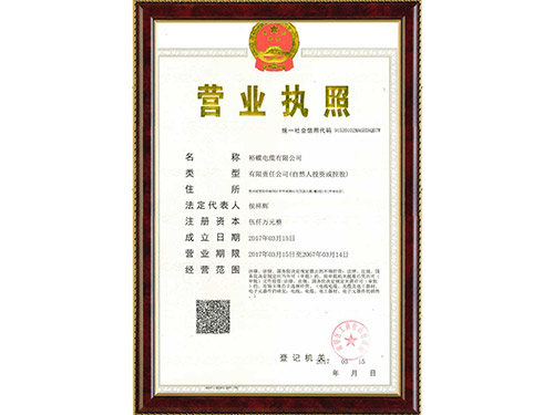 营业执照